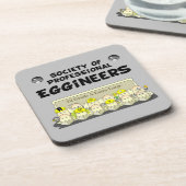 Professionele ingenieurs bier onderzetter (Linkerzijde)