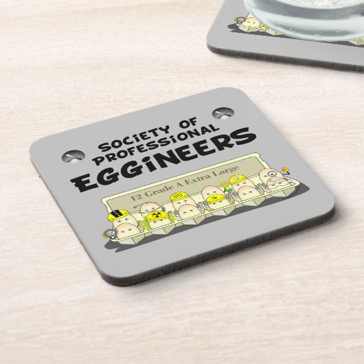 Professionele ingenieurs bier onderzetter (Linkerzijde)