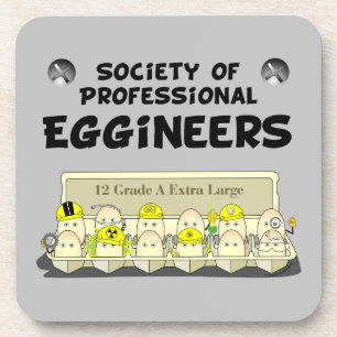 Professionele ingenieurs bier onderzetter