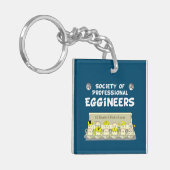 Professionele ingenieurs sleutelhanger (Voorkant Links)