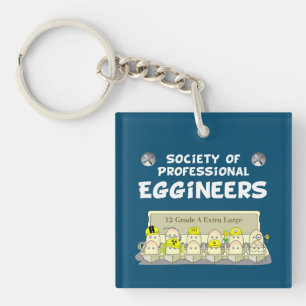 Professionele ingenieurs sleutelhanger