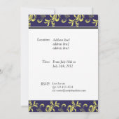 professionele, internationale, bedrijfsvergadering kaart (Achterkant)