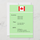 Professionele, internationale zakelijke vergaderin kaart (Achterkant)