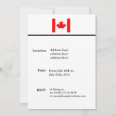 Professionele, internationale zakelijke vergaderin kaart (Achterkant)