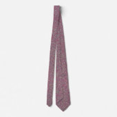 Professionele iriserende roze glittersparel bruide stropdas (Achterkant)