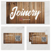 Professionele Joinery Sjablonen QR-code Visitekaartje