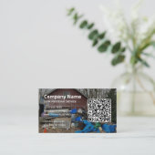 Professionele Junk Removal Hauling Service Logo Visitekaartje (Staand voorkant)