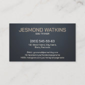 Professionele K9 Training - Belgische Malinois Visitekaartje (Achterkant)