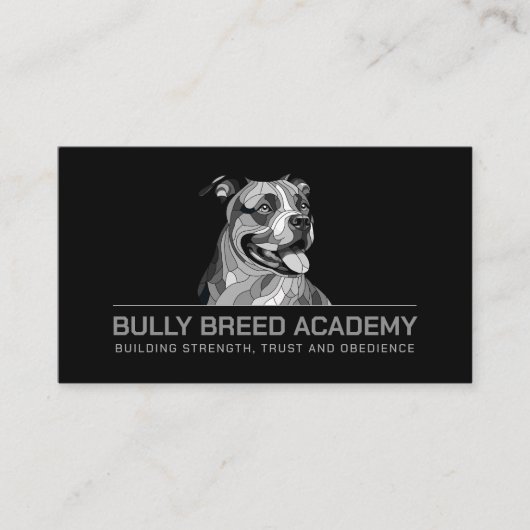 Professionele K9 training Visitekaartje (Voorkant)