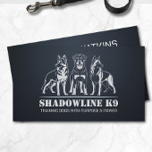 Professionele K9 training Visitekaartje