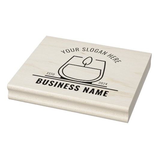 Professionele kaars Small Business, Custom Large Rubberstempel (Stempel)