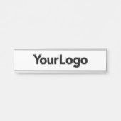 Professionele Kantoor - Aangepaste zakelijke Logo Deurbordje (Voorkant)