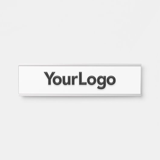 Professionele Kantoor - Aangepaste zakelijke Logo Deurbordje (Voorkant)