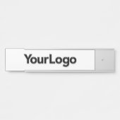 Professionele Kantoor - Aangepaste zakelijke Logo Deurbordje (Voorkant)