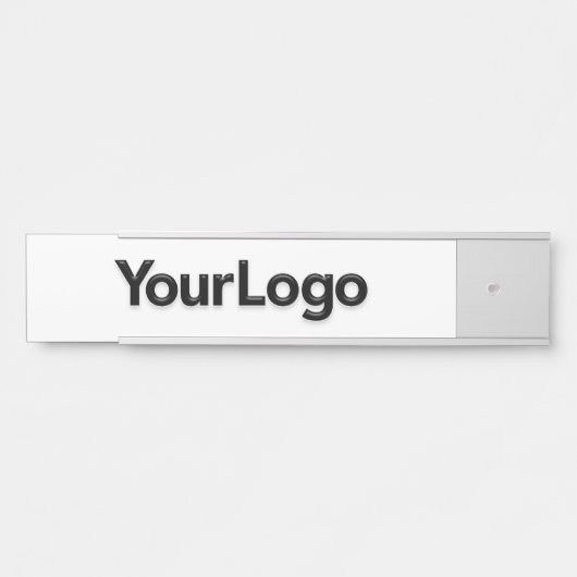 Professionele Kantoor - Aangepaste zakelijke Logo Deurbordje (Voorkant)