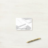 Professionele Kantoor van het bureau van Post-it® Notes (Op bureau)