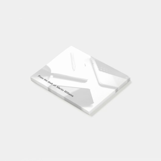 Professionele Kantoor van het bureau van Post-it® Notes (Schuin)