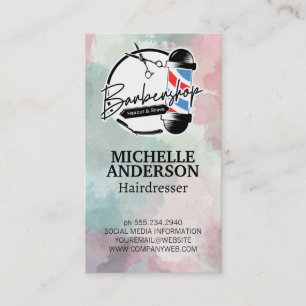Professionele Kapper   Barbier   Salon Visitekaartje