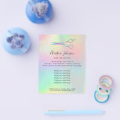 professionele kapper flyer (Enkel)