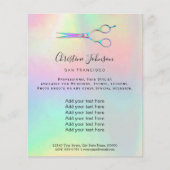 professionele kapper flyer (Voorkant)