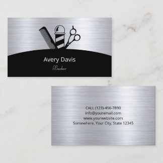 Professionele kapperszaak kapper kapperszaak visitekaartje