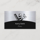 Professionele kapperszaak kapper kapperszaak visitekaartje (Voorkant)