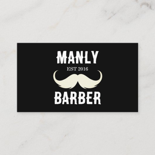 Professionele kapperszaak visitekaartjes (Voorkant)