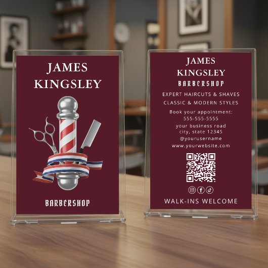 Professionele Kapsalon Kapper Paal Moderne Kappers Flyer