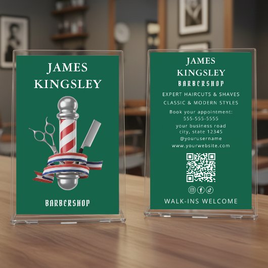 Professionele Kapsalon Kapper Paal Moderne Kappers Flyer