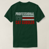 Professionele kat Cuddler T-shirt (Design voorkant)