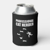 Professionele kat Herder Funny Herding Cats Blikjeskoeler (Blikje Voorkant)
