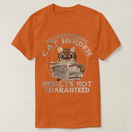 Professionele kat Herder T-shirt (Design voorkant)