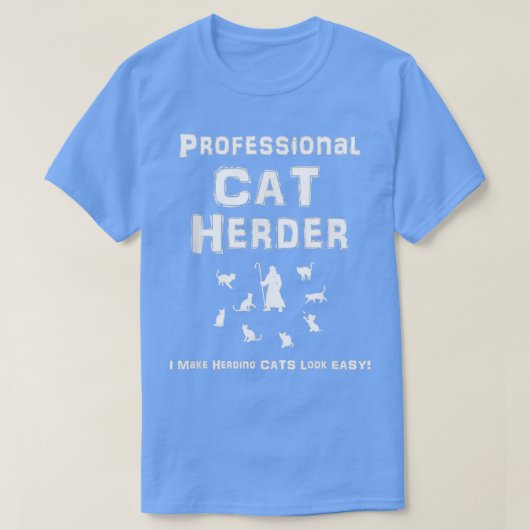 Professionele kat Herder T-shirt (Design voorkant)