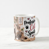 Professionele Katten Bederver Grappige Katten Mok (Voorkant rechts)
