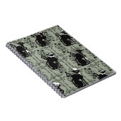 Professionele katten, bijpassend, 80 pagina's tell notitieboek (Rechterzijde)