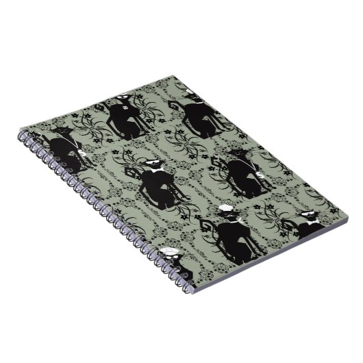 Professionele katten, bijpassend, 80 pagina's tell notitieboek (Rechterzijde)