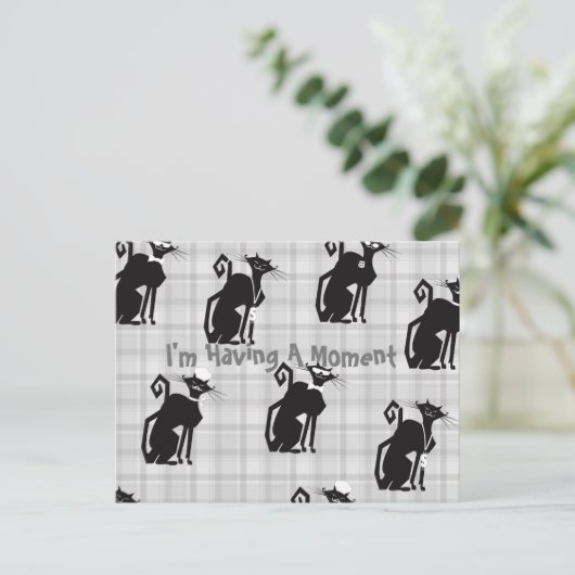 Professionele Katten Postkaart (Staand voorkant)