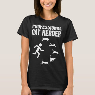 Professionele Kattenhoeder Voor Kat Mam Kat Pap Ka T-shirt