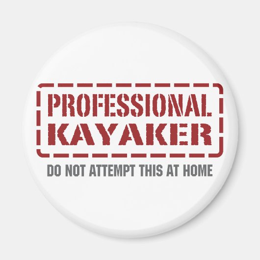 Professionele Kayaker Magneet (Voorkant)