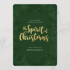 Professionele kerst Kaart