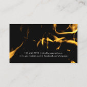 Professionele keuken-/restaurantrestaurant/Chef Visitekaartje (Achterkant)