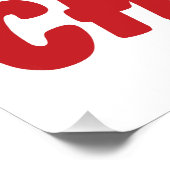 Professionele kiemkaper perfect poster (Hoek)