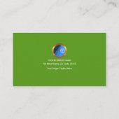 Professionele Klassieke verkooptechnicus Retro Visitekaartje (Achterkant)