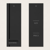 Professionele Kleding Merk Hang Labels Mini Visitekaartjes (Voorkant /achterkant)