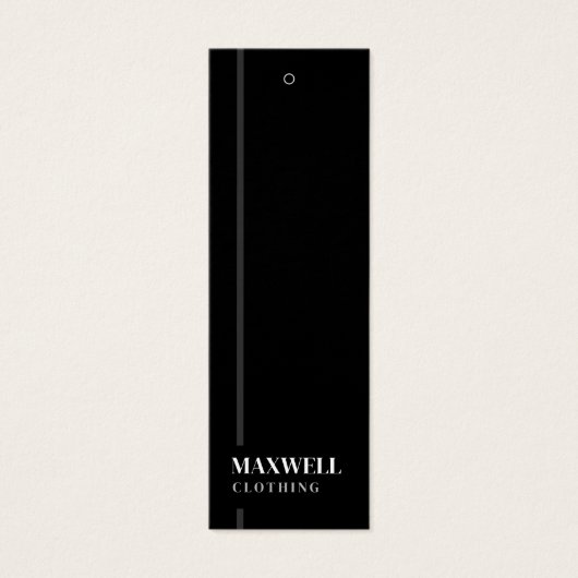 Professionele Kleding Merk Hang Labels Mini Visitekaartjes (Voorkant)
