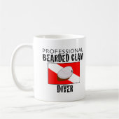 Professionele kledingschijf koffiemok (Links)