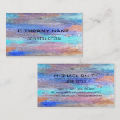 Professionele kleurrijke, moderne look #14 visitekaartje (Voorkant / Achterkant)
