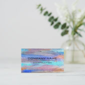 Professionele kleurrijke, moderne look #14 visitekaartje (Staand voorkant)