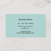 Professionele kleurrijke unieke artiesten visitekaartje (Achterkant)