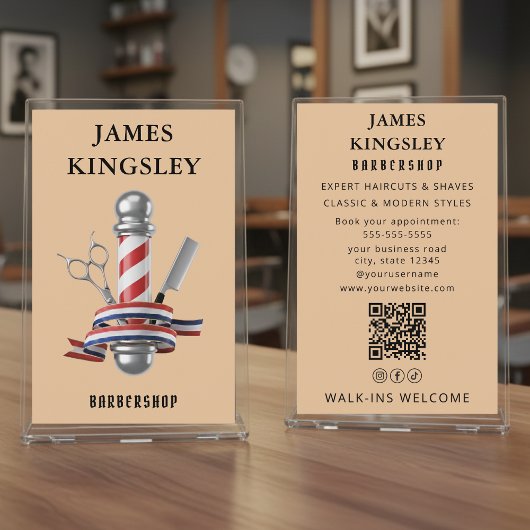 Professionele knipbeurt Kapper paal Modern kappers Flyer